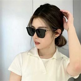 48% OFF 2023 New High Quality Family Fashion ins Network Red Same Large Box Sunglasses Men Shortsighted Eyeglasses Frame for Women gg1121