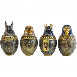 Other Cat Supplies Pet Urns Dog Birds Human Cremation Ashes Urn Egypt Sacrifice Decoration Keepsake Columbarium Pets Memorials Altar 230717