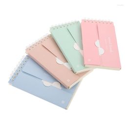 4Pcs Mini Notebooks Vocabulary Study Cards Memo Notebook Cover Diary Agenda Planner Paper School Stationery For Students