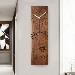 Wall Clocks Luxury Large Clock Decorative Living Room Classic Wooden Vintage Hanging Decoracion Para El Hogar Timepiece