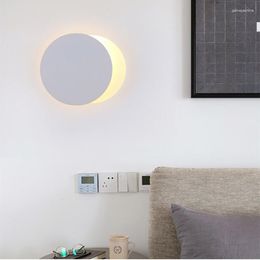 Wall Lamp Modern Eclipse Light Adjustable Home Art Decorative Lighting For Stair Living Room El Bedroom Background Decor Sconce