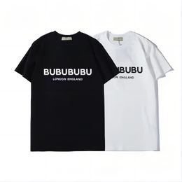 Fashion Mens T Shirts Women Designers T-shirts Tees cottons Tops Man s Casual Chest Letter Shirt Luxury Clothing Polos Sleeve Clothes Bur Tshirts Size S-XXL