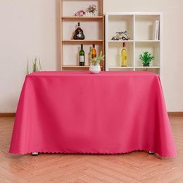 Table Cloth Customized El Conference Round Tablecloths Company Events Tablecover Solid Colored Rectangular Circular