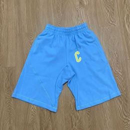 Mens Cargo Shorts Summer Cropped Pants Streetwears Clothing Quick Drying Multi Pocket Skateboarding Demon Printed Sweatpants 8 ZMCE