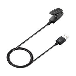 2PCS/LOT 1m USB Charging Cable For Garmin Forerunner S20 235 630 230 735XT 235 Watch Data Clip Cradle 5V Charger