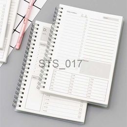 Notepads Notes 2023 Notebooks Agendas Planner Diary Weekly Spiral Organiser Libretas A5 Note Books Monthly Kraft Paper Schedule Filofax x0715