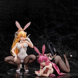 Anime Manga Anime FREEing The Seven Deadly Sins Anime Figure Lucifer Asmodeus Bunny Ver. PVC Action Figure Stand Adult Model Toys Doll Gift L230717