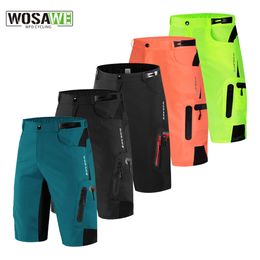 Cycling Shorts WOSAWE Shorts Motocross Racing Moto MTB Downhill Bicycle Mountain Bike Summer Short Pants 230716