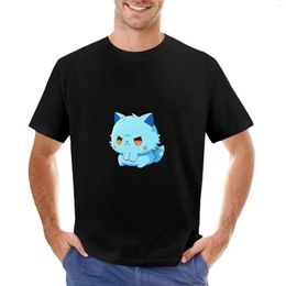 Men's Polos Adorable Angry Kittie T-Shirt Anime Mens Graphic T-shirts Funny