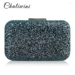 Evening Bags Chaliwini Bag Women Clutch Crystal Day Wallet Wedding Purse Party Banquet