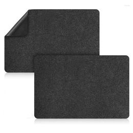 Table Mats Heat Resistant Mat For Air Fryer 2 PCS Kitchen Countertop Protector With Appliance Sliders Function259l