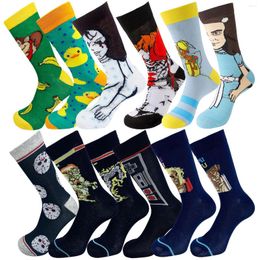 Men's Socks Anime Men Women Gamers Sock Novelty Funny Cartoon