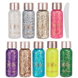 Body Glitter 3pcs Gel Set Waterproof Long Lasting For Women Holographic Makeup Girls And 230801