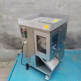 LINBOSS Commercial Stainless Steel Meat Cutter Machine Incision Meat Slicer Machine Cut Meat Shredded Diced Machine