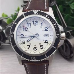 Men's Automatic Mechanical Watch Designer Fashion Classic Sports 46MM Leather Strap 904L All Stainless Steel Illuminated Waterproof Watch