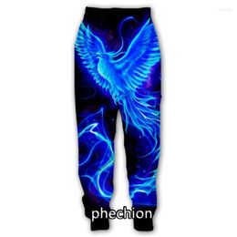 Men's Pants Phechion Men/Women Phoenix 3D Printed Casual Fashion Streetwear Men Loose Sporting Long Trousers F85