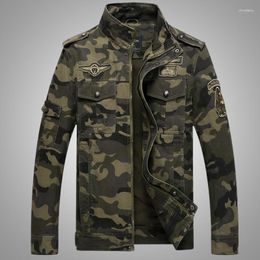 Men's Jackets 2023 Army Military Tactical Camouflage Jacket Men Plus Size 4XL Cargo Bomber Parkas Slim Stand Collar Windbreakers