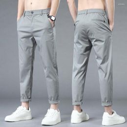 Men's Pants Skin-touching Stylish Men Air Conditioning Fast Drying Pockets Streetwear