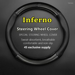 Steering Wheel Covers No Smell Thin For Inferno Cover Genuine Leather Carbon Fibre