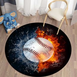 Carpets Basketball Football BaseBall Carpet Living Room Rugs Bedroom Carpet Mat for Children Kids Carpet for Children's Room R230717