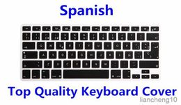 Keyboard Covers English Italian Spanish Portuguese Hebrew Arabic Russian French Laptop Keyboard Cover Skin For Air Pro Retina 13 15 17 R230717