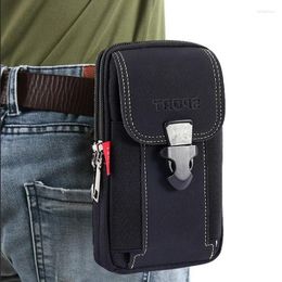 Storage Bags Belt Phone Case Portable Outdoor Mens Mobile Waist Bag Multifunctional Wearable Hanging Waterproof Sports