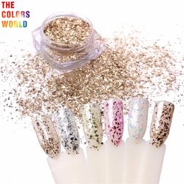 Nail Glitter TCT725 Mix Shards Irregular Mylar Flakes Nails And Art Makeup Tumbler Fabric Crafts DIY Festival Accessories 230715