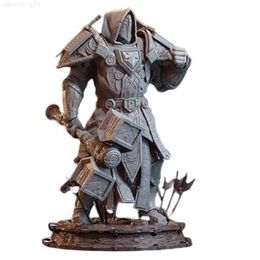 Anime Manga 12cm 20cm Garage Kit GK The Paladin Figure Game Characters White Model Unpainted Gift of For Modeller And Gamers A096 L230717