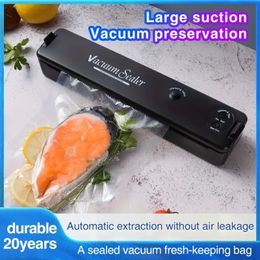 1pc Vacuum Sealer Machine Food Vacuum Sealer For Food Saver - Automatic Air Sealing System For Food Storage Dry And Moist Food Modes Compact Design With 20Pcs Seal Bags