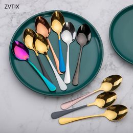 Dinnerware Sets Stainless Steel Gilded Tableware Set Kitchen Fork Spoon Knife Handle Box 24 Pieces Utensil Dining Room Container