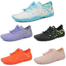 2023 wear resistant wading casual shoes men moon black green yellow purple sneakers outdoor for all terrains