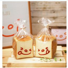 Gift Wrap 50pcs 19 29CM Plastic Bags Bag Candy Cookie Biscuit Bread Baking Packing For Wedding Party Year DIY Large Size