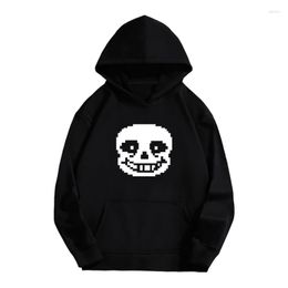 Men's Hoodies Undertale Merch Hoodie Sweatshirt Sans Cartoon Graphic Harajuku Funny Anime Pullovers Men Women Couples Hoody