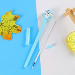 Cartoon Cute 3D Anime Figure Gel Creative Stationery Water Pen Kawaii School Supplies Office Students Gift