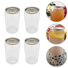 Dinnerware Sets Ice Tea Pot Household Storage Bottles PET Packaging Stylish Coffee Disposable Drink