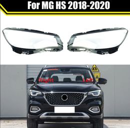 Suitable for MG HS 2018-2020 car headlight transparent lens HS headlight transparent plexiglass lamp shell mask