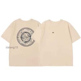 Stones Island Tees Tshirt Summer Fashion Mens Womens Designers t Shirts Long Sleeve Tops Luxurys Letter Cotton Tshirts Clothing Polos Short Clothes NQ4A