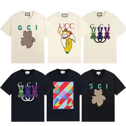 23ss Men's T-shirts S Women Designer T Shirts Printed Short Summer Fashion Casual with Letter Designers T-shirt Big Size S-5XL