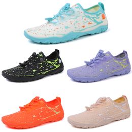 2023 wear resistant wading casual shoes men moon black green orange purple sneakers outdoor for all terrains