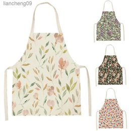 WQL2495 Kitchen Aprons for Women Linen Bibs Household Cleaning Apron Home Waterproof Chefs Cooking Baking Apron for Child L230620