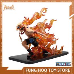 Anime Manga 23cm One Piece Figures Portgas D Ace Anime Figure Fire Fist Action Figures Model Pvc Statue Doll Collection Decoration Toy Gift L230717