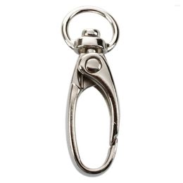 Storage Bags 10 Pcs D Swivel Trigger Clips Hooks Metal Key Ring Lobster Clasps