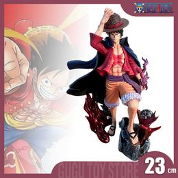 Anime Manga One Piece Luffy Anime Figure Luffy action Figures 23cm Pvc Statue Figurine Model Doll Collectible Toys Gift L230717