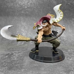 Anime Manga GSF One Piece Action Figure WHITE BEARD Newgate 24cm Pirates Edward PVC Onepiece SCultures The TAG Team Anime Model Figure Toys L230717