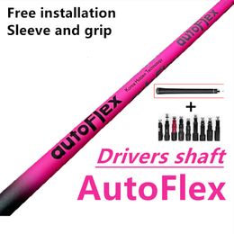 Club Heads Golf Drivers Shaft Autoflex SF505x SF505 SF505xx Flex Graphite Wood Free assembly sleeve and grip 230717