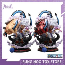 Anime Manga One Piece Luffy Gear 5 Figures Sun God Nika Luffy Anime Figues Statue Figurine 22cm Pvc Model Doll Collectible Toy Gift L230717