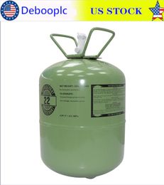 (In Stock) Steel Cylinder Packaging R22 Refrigerant Refrigeration Equipment for Air Conditioners 30Lb