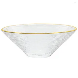 Dinnerware Sets Deep Bowl Large Salad Serving Bowls For Entertaining Glass Reusable Crystal Home