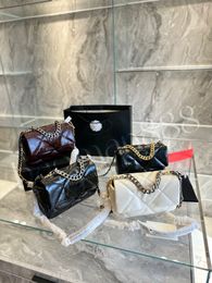 TOP CC Luxury designer bag camellia CF caviar Handbags designers Clutch tote bag Plaid calfskin quilted chains flap crossbody Shoulder Bags WOC Luxurys Evening Bag