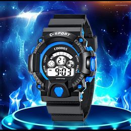 Wristwatches SMVPTop Brand Men's Luxury LED Digital Watch COOBOS Military Sport Waterproof Watches For Men Date Clock Male Gift Reloj Hombre